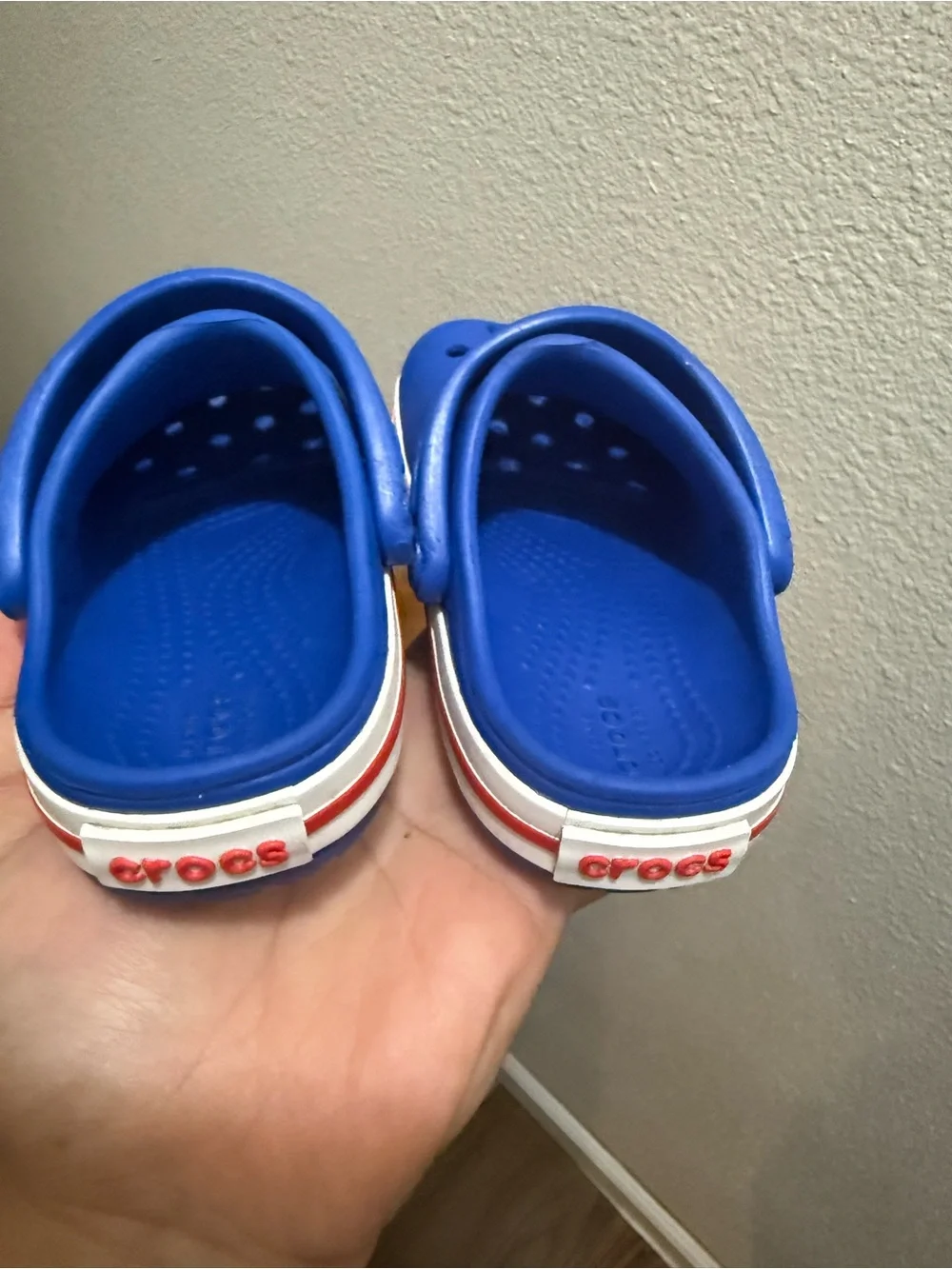 CROCS Kids' Classic Clog in Bright Blue